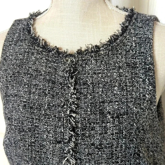 Michael Kors Sleeveless Tweed Shift Dress - Picture 5 of 7
